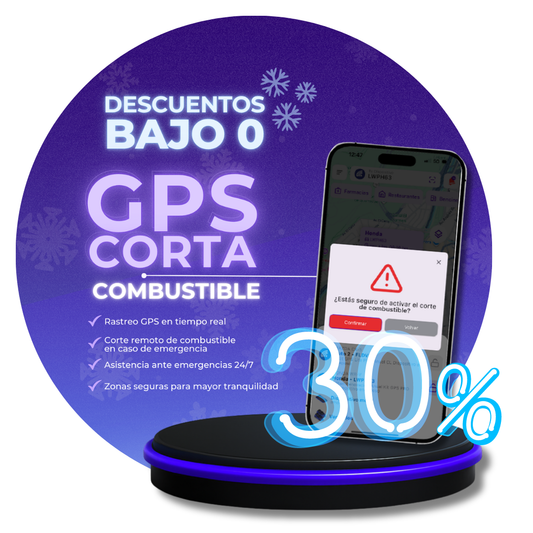 ❄️ GPS WiseCity con Corte Remoto | Plan Anual | Descuentos Bajo 0. - WiseCity Chile