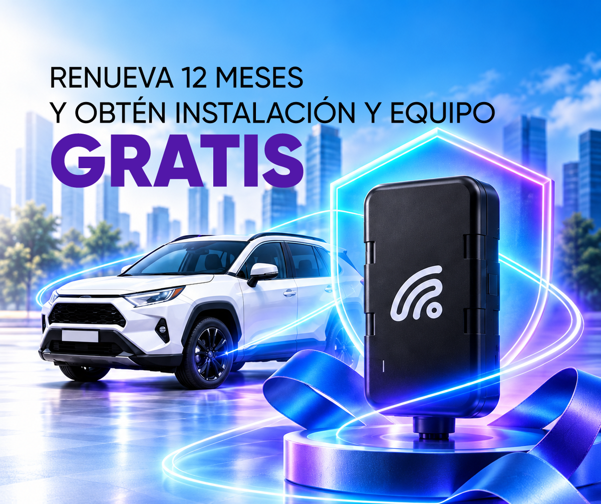 Recambio 3G a 4G . GPS para Auto con Corte de Combustible . Plan Anual