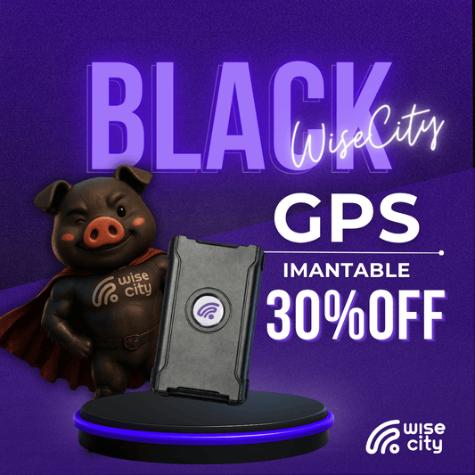 🖤 BLACK WISECITY: GPS INALÁMBRICO 30% OFF | NOS FUIMOS AL CHANCHO 🛰️🐷 | PLAN ANUAL - WiseCity Chile